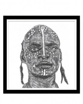 Man- Karo tribe Ethiopia